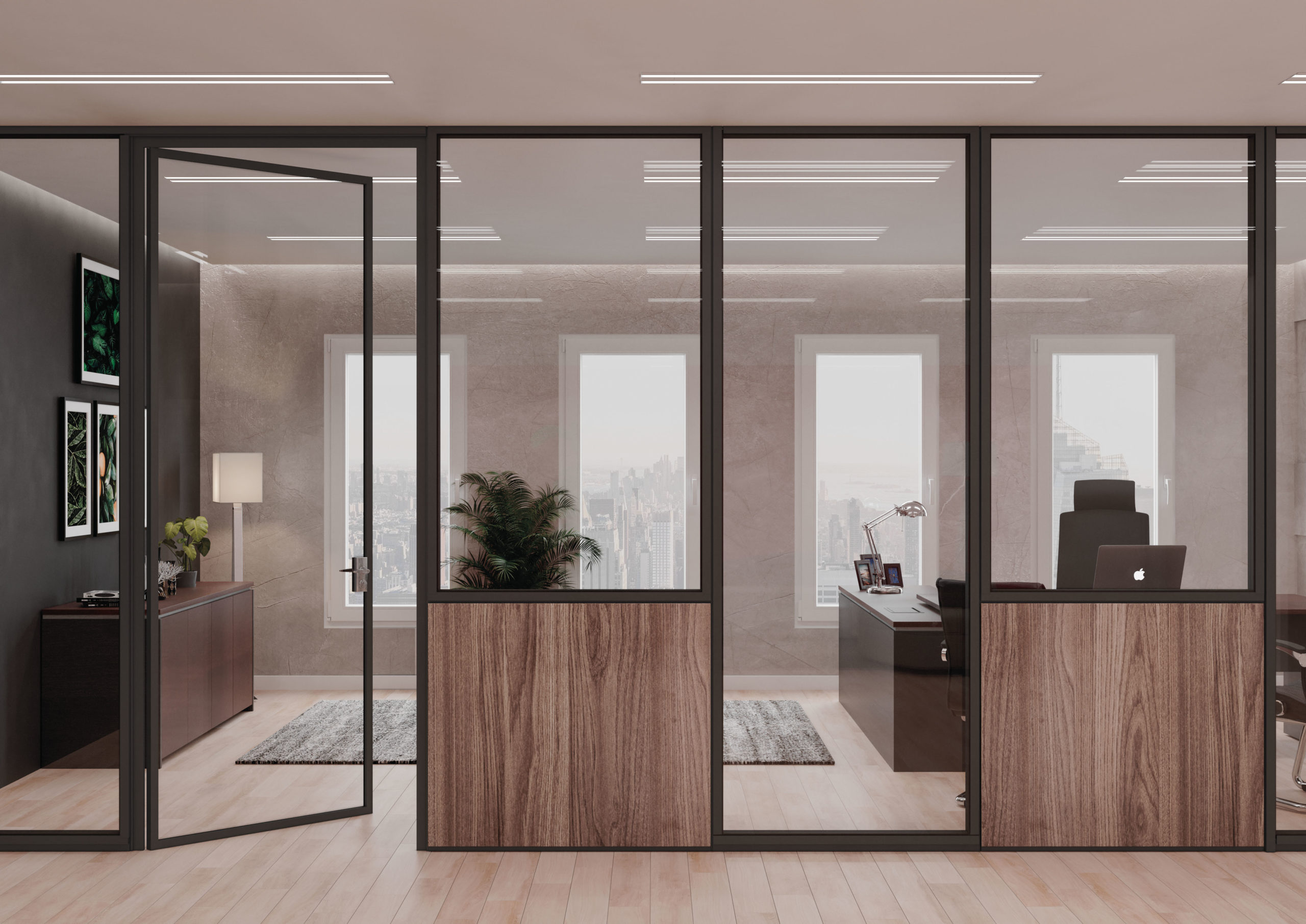 Divisória Piso e Teto